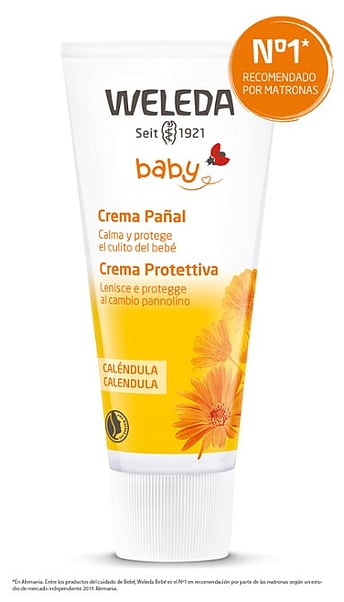 Weleda Baby Calendula - Champú suave 2 en 1 y gel de baño, 6.8 onzas  líquidas, limpiador rico en plantas con caléndula y aceite de almendras  dulces