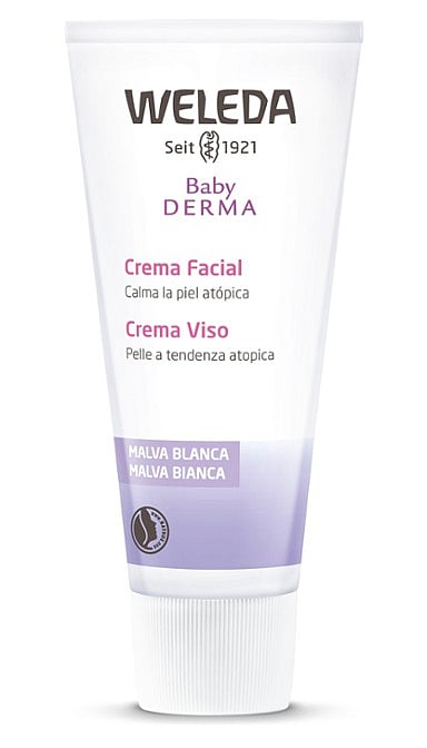 Crema Facial con Malva Blanca para Bebés